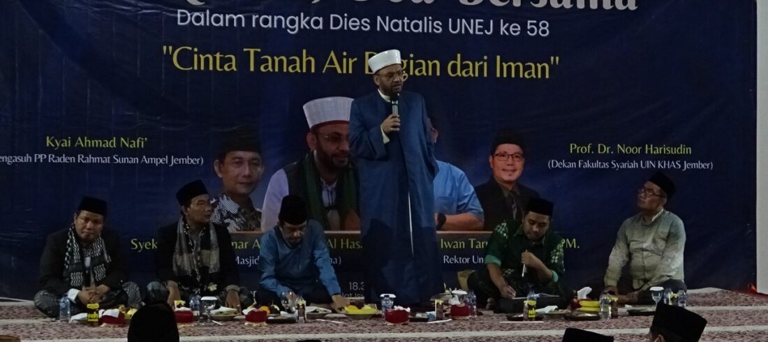 Syekh sayyid Ammar Azmi Arafati Al Hasani: Indonesia Barometer Perdamaian Dunia