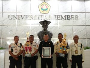 Satpam UNEJ Kembali Raih Penghargaan Kapolres Jember atas Dedikasi dan Profesionalisme