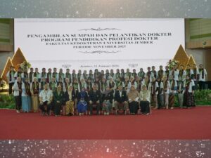 Fakultas Kedokteran Universitas Jember Kukuhkan 56 Dokter Baru, Mantapkan Langkah Menuju Akreditasi Internasional