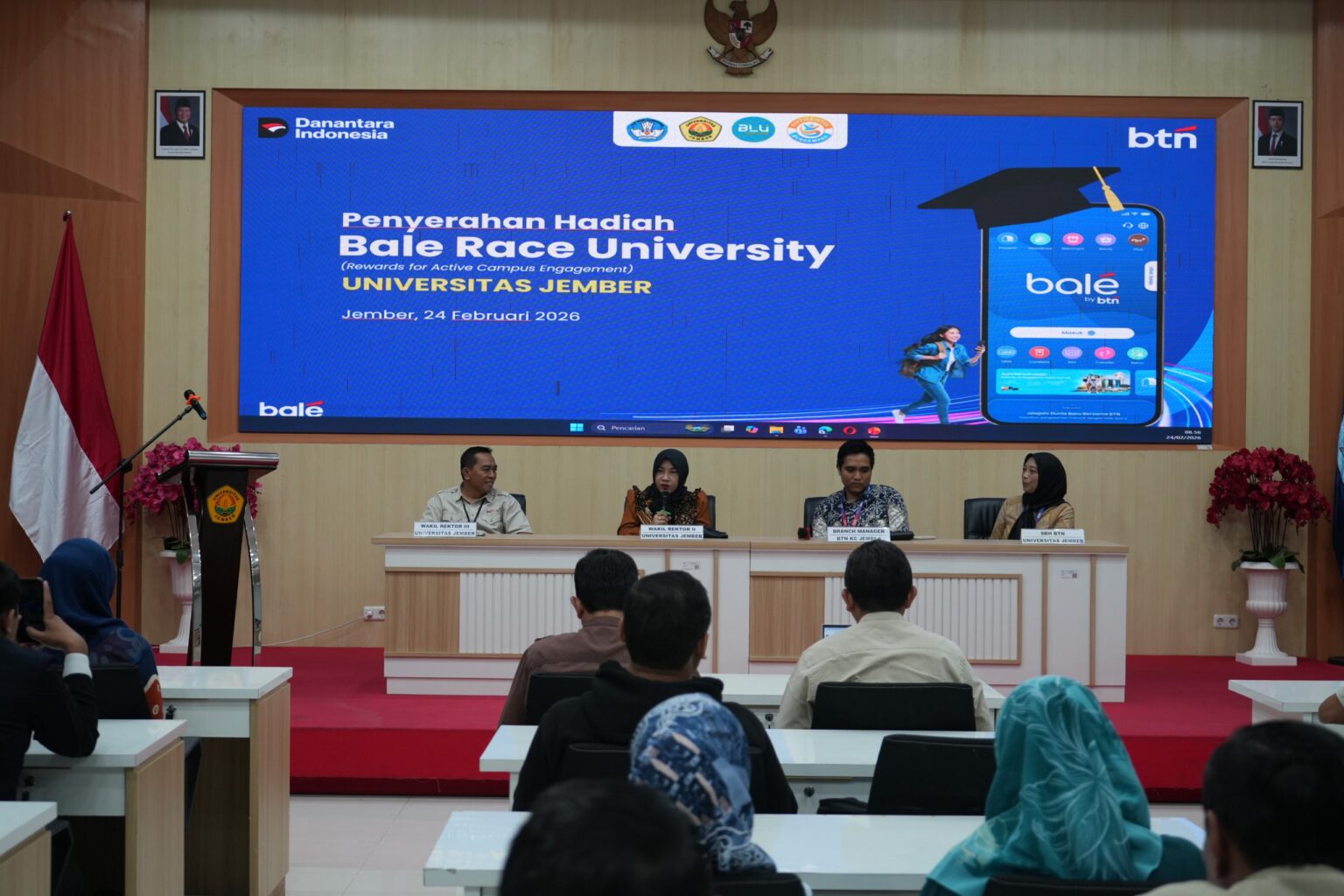 Dorong Mahasiswa Melek Finansial, UNEJ Apresiasi Pemenang Bale Race ...